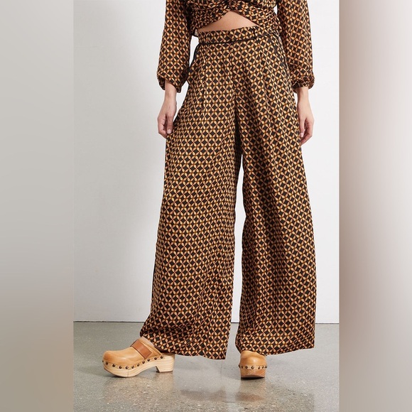MINKPINK Wide Leg pants size-small - Picture 1 of 12